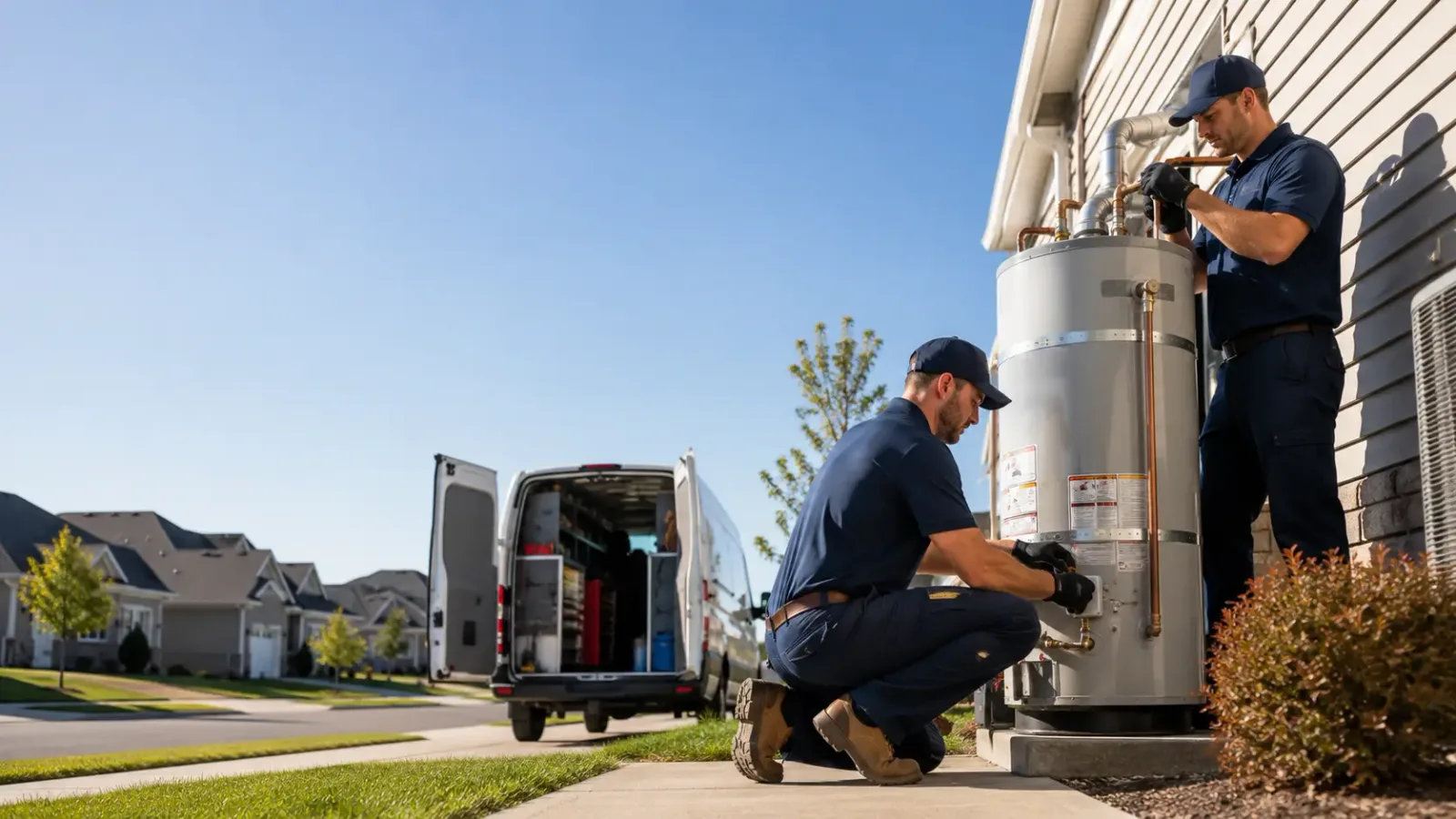 Water Heater Installation in Fairfield, VT